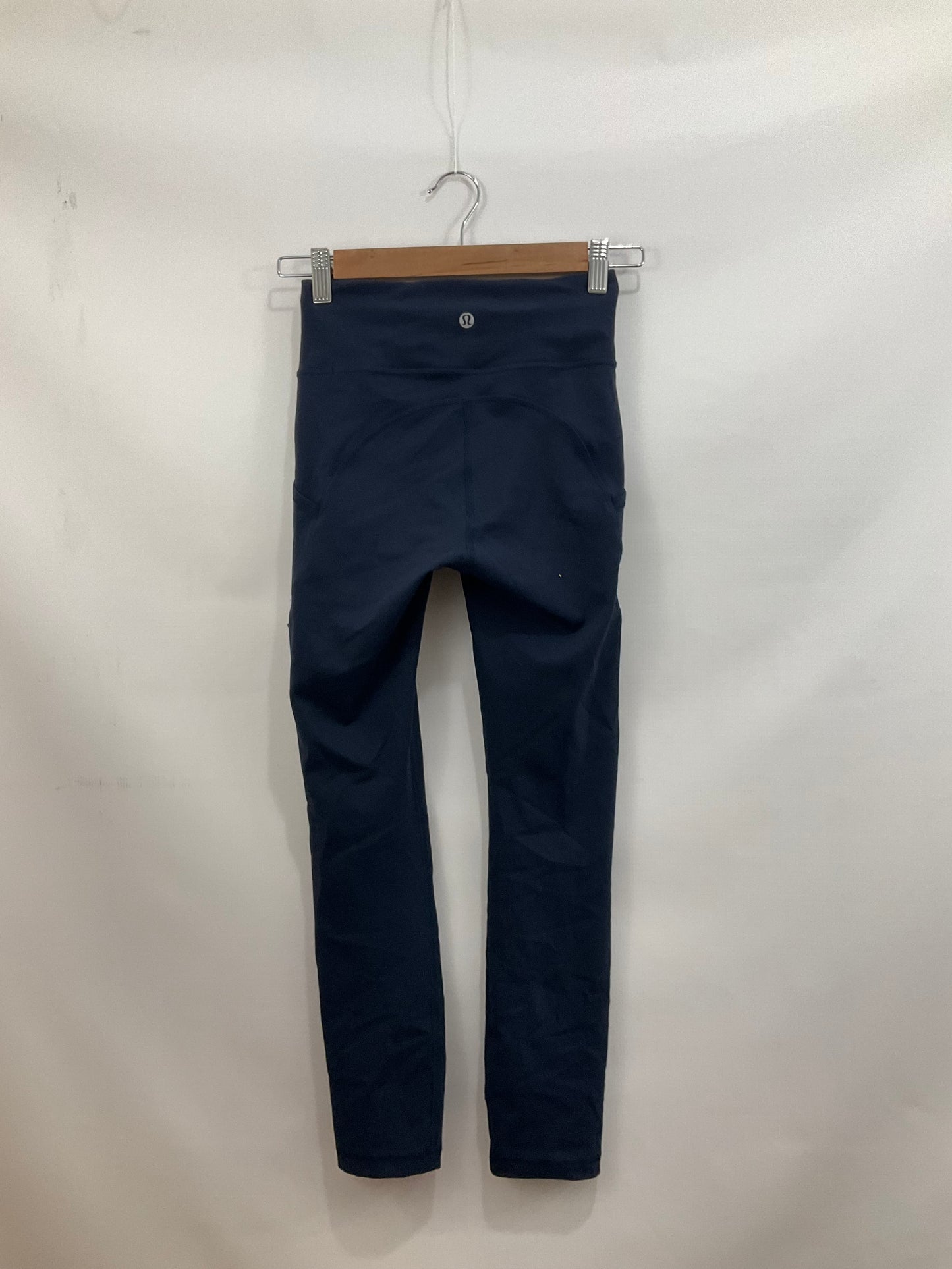 Athletic Leggings By Lululemon In Navy, Size: 2