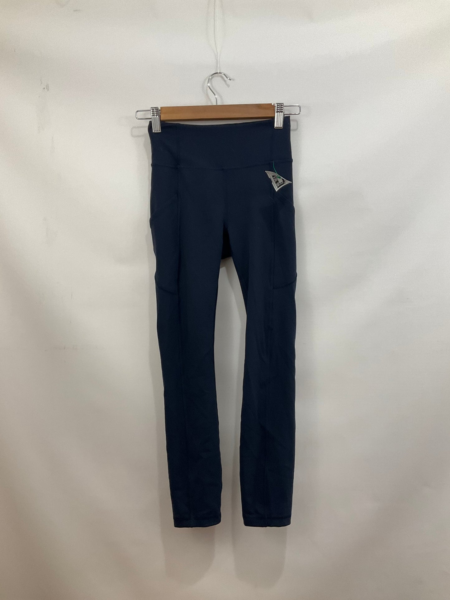 Athletic Leggings By Lululemon In Navy, Size: 2