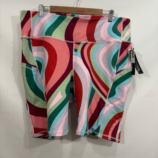 Athletic Shorts By Torrid In Multi-colored, Size: 3x