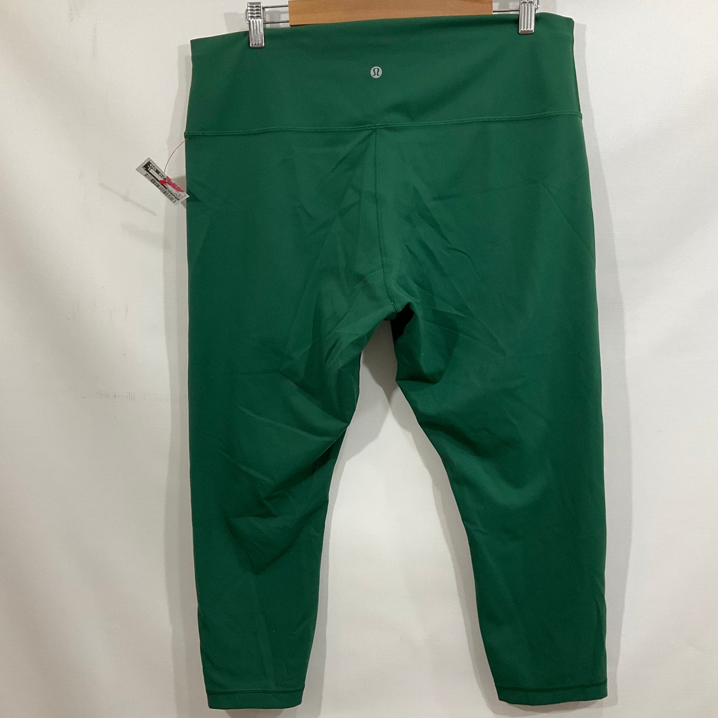 Athletic Leggings By Lululemon In Green, Size: 18