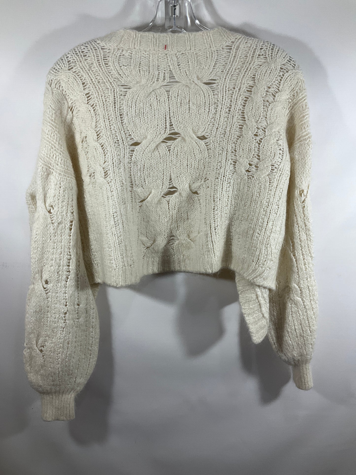 Sweater Cardigan By Seven 7 In White, Size: Xs