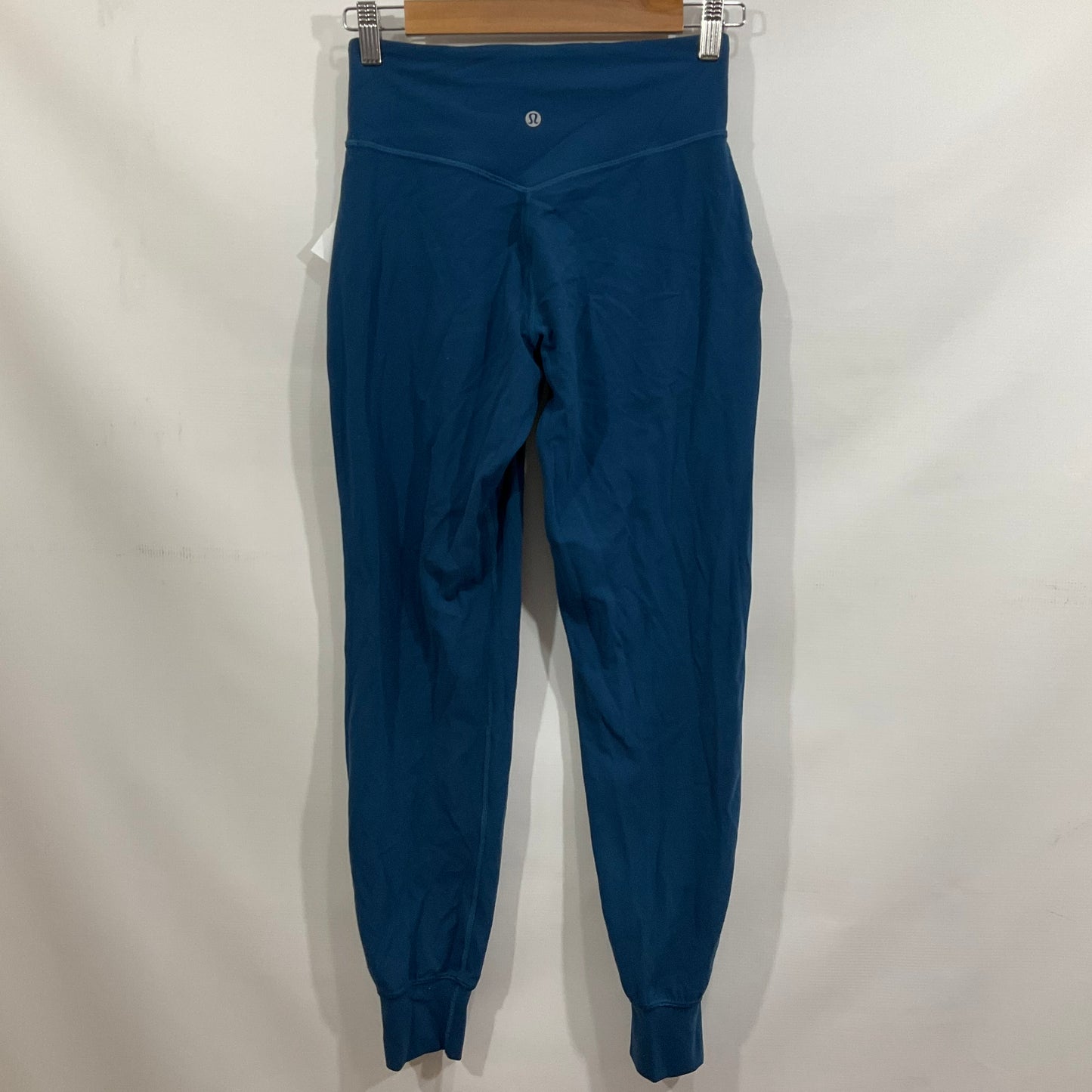 Athletic Leggings By Lululemon In Blue, Size: 4