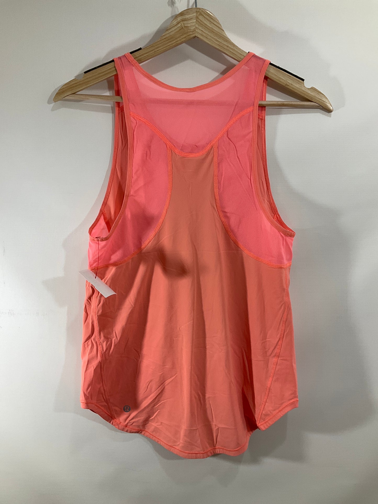 Athletic Tank Top By Lululemon In Orange, Size: 6