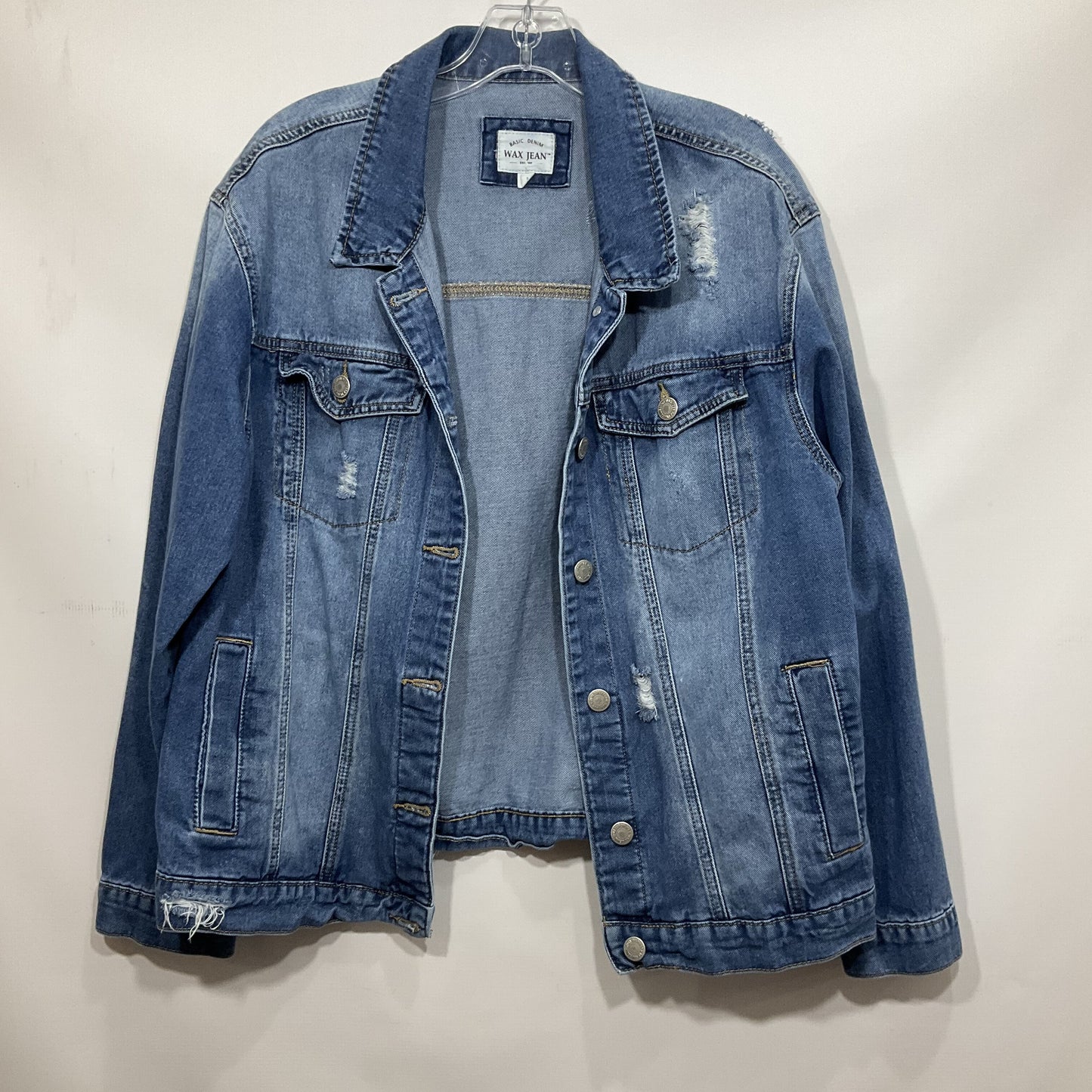 Jacket Denim By Clothes Mentor  Size: M