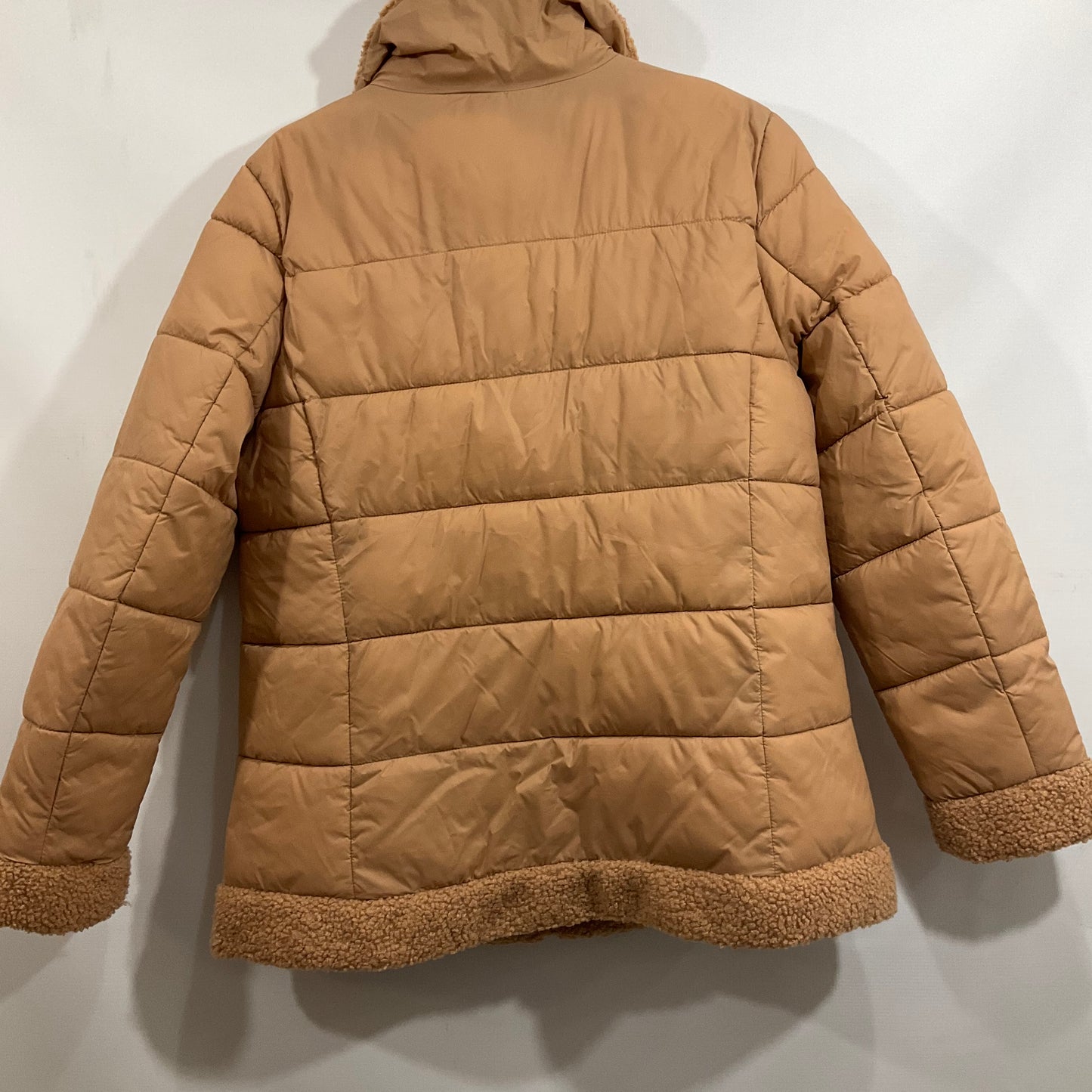 Jacket Puffer & Quilted By Clothes Mentor In Orange, Size: M