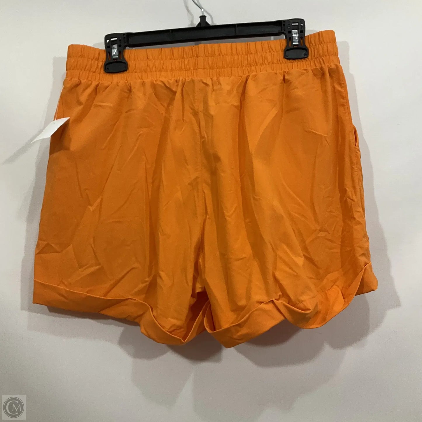 Athletic Shorts By Mono B In Orange, Size: L