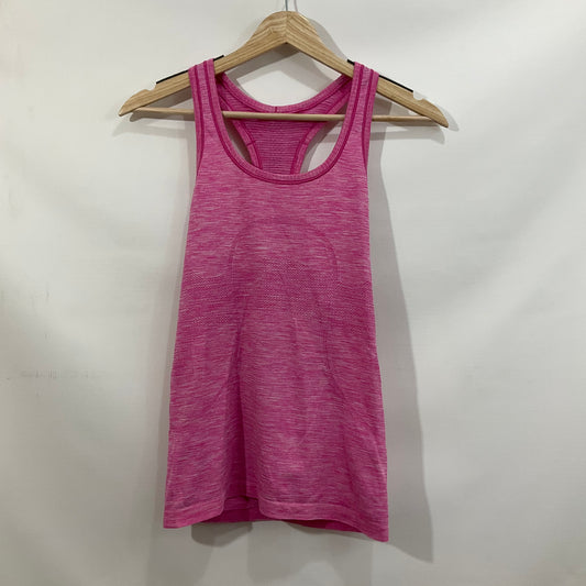 Athletic Tank Top By Lululemon In Pink, Size: 4