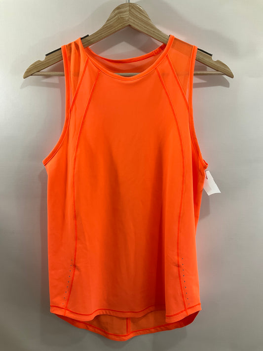 Athletic Tank Top By Lululemon In Orange, Size: 4