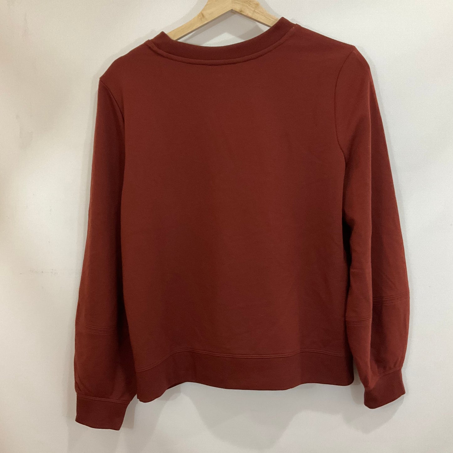 Sweatshirt Crewneck By Banana Republic In Red, Size: S