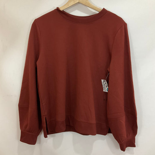 Sweatshirt Crewneck By Banana Republic In Red, Size: S