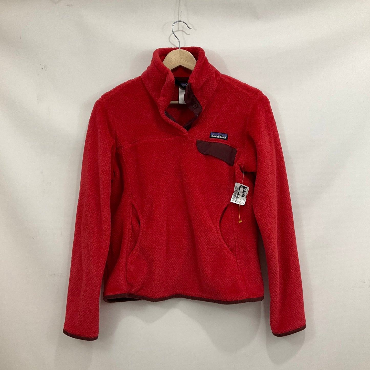 Jacket Fleece By Patagonia In Red, Size: S