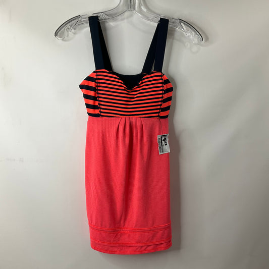 Athletic Tank Top By Lululemon In Striped Pattern, Size: 4