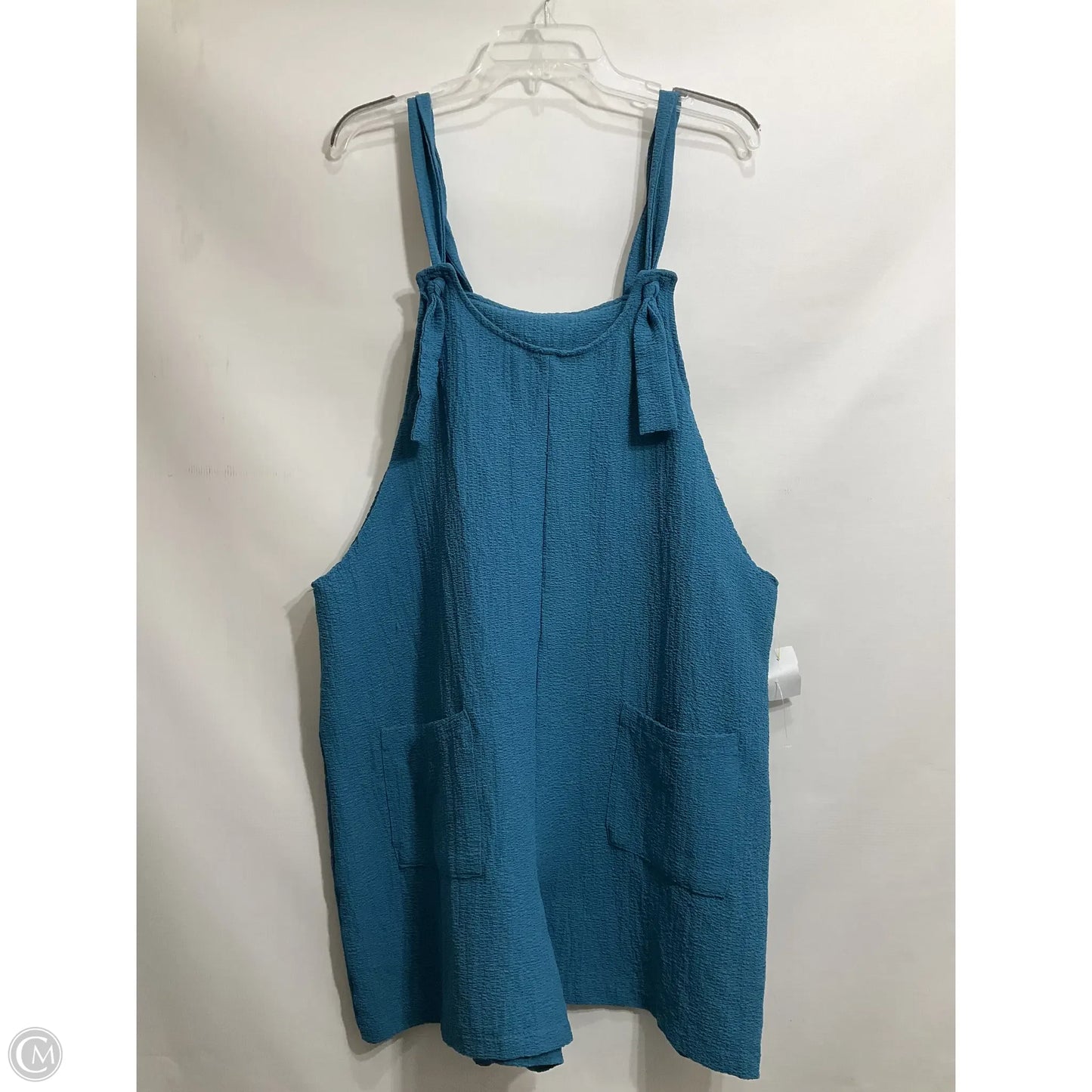 Romper By Shein In Blue, Size: 1x