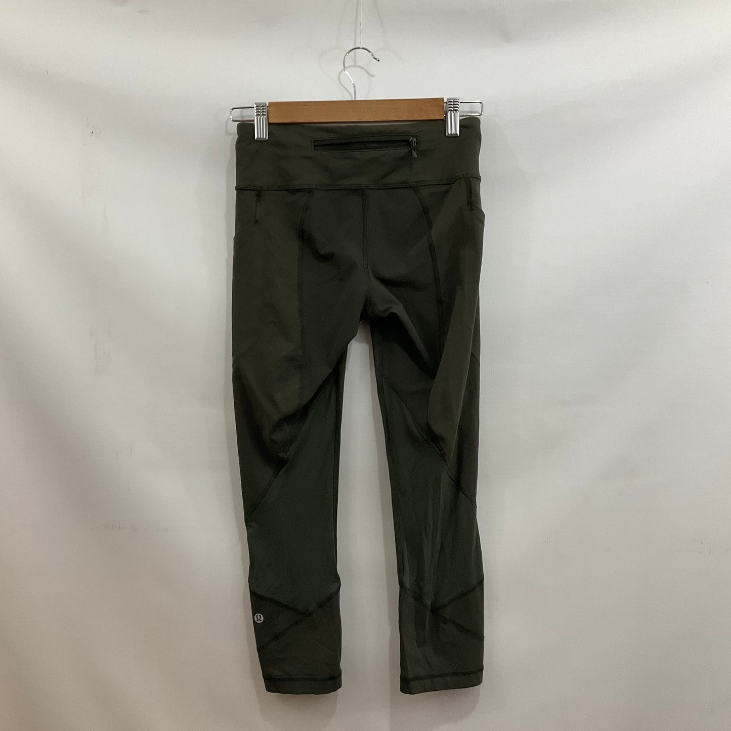 Athletic Leggings By Lululemon In Green, Size: 4