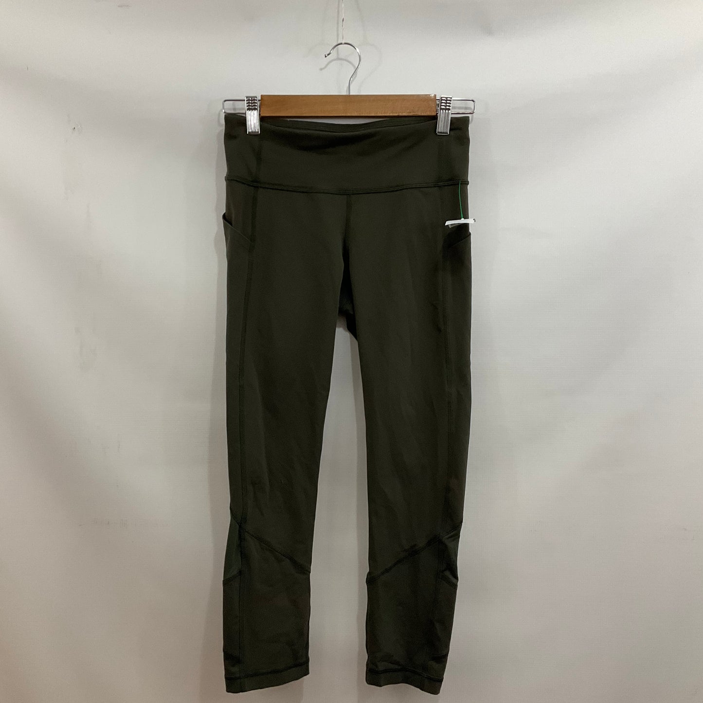 Athletic Leggings By Lululemon In Green, Size: 4