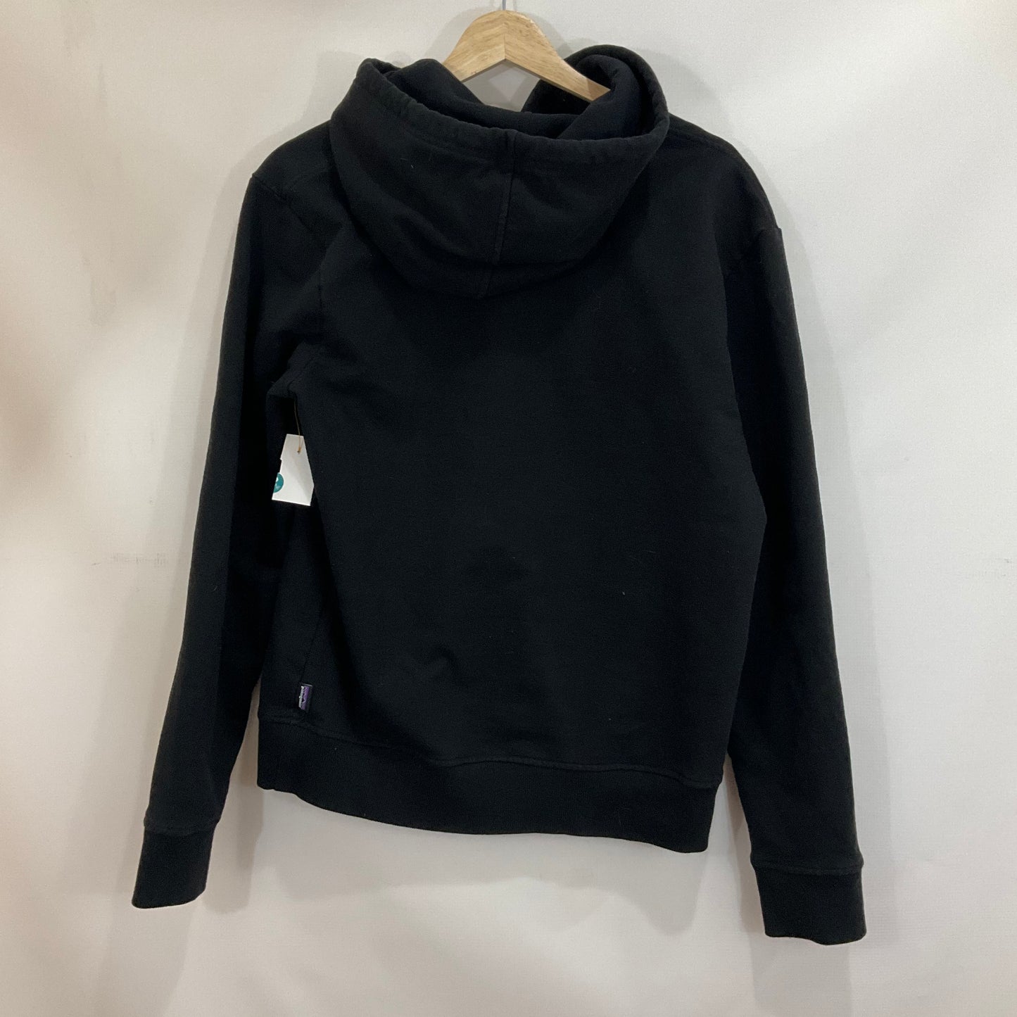 Athletic Sweatshirt Hoodie By Patagonia In Black, Size: S