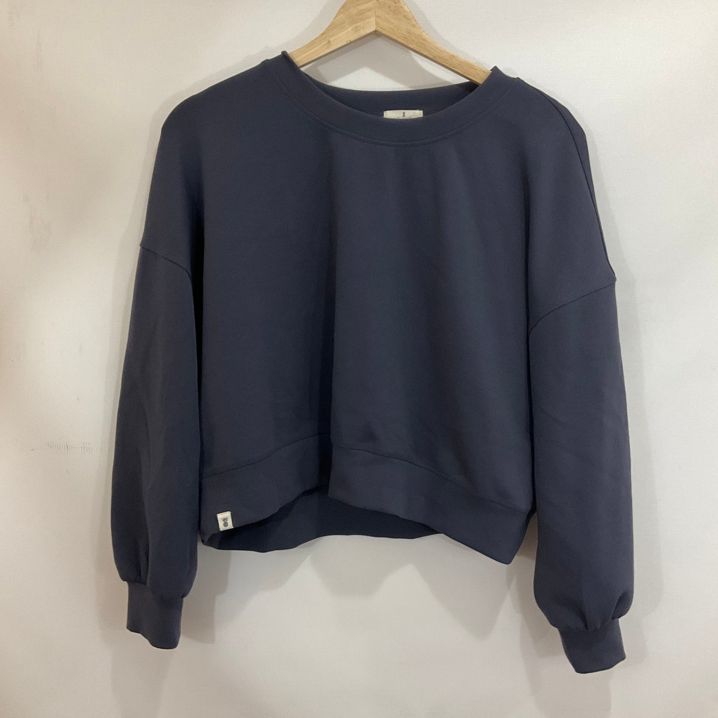 Sweatshirt Crewneck By Simply Southern In Navy, Size: S