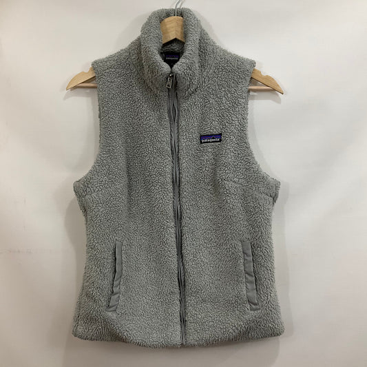 Vest Faux Fur & Sherpa By Patagonia In Grey, Size: M