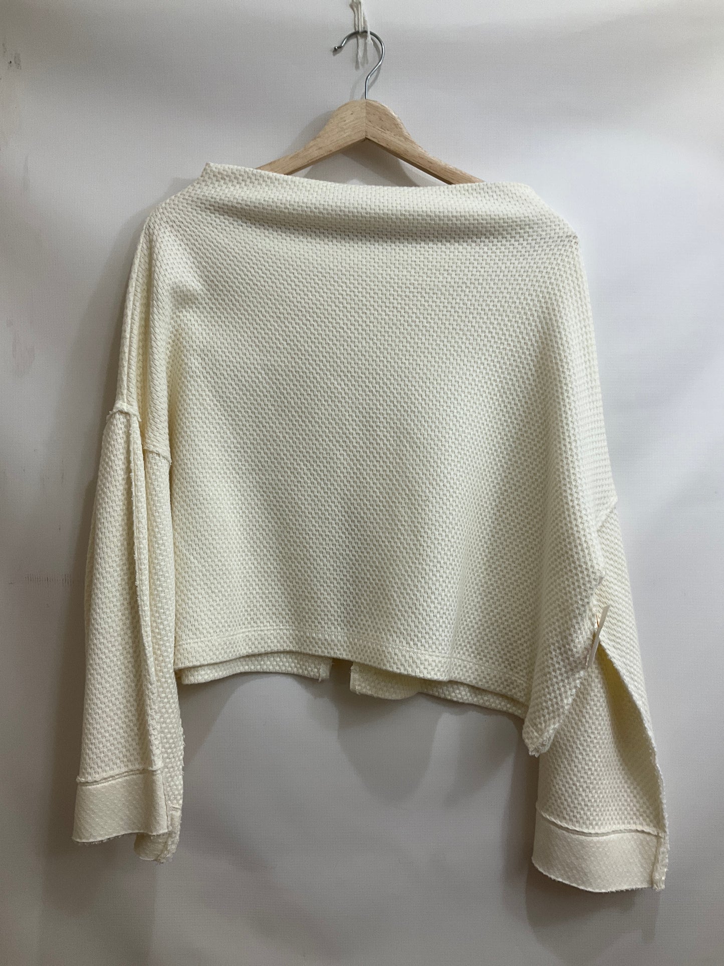 Top Long Sleeve By We The Free In White, Size: Xs