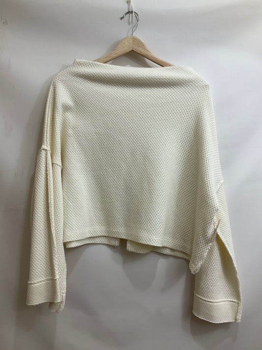 Top Long Sleeve By We The Free In White, Size: Xs