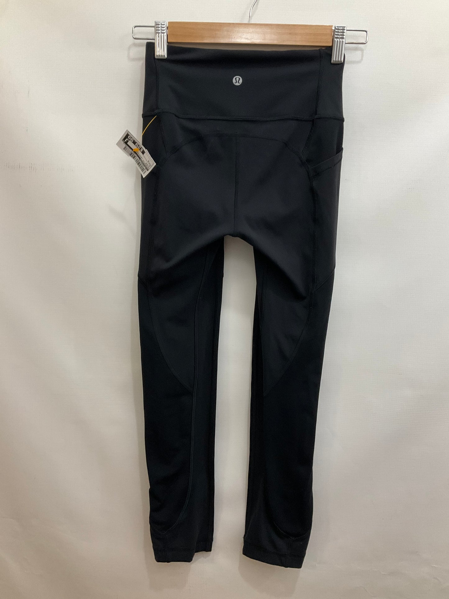 Athletic Leggings By Lululemon In Black, Size: 2