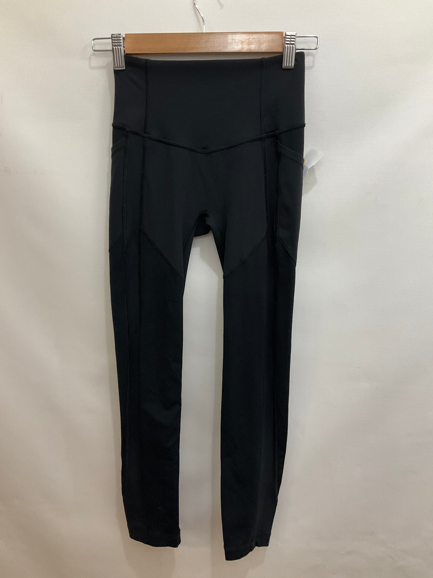 Athletic Leggings By Lululemon In Black, Size: 2