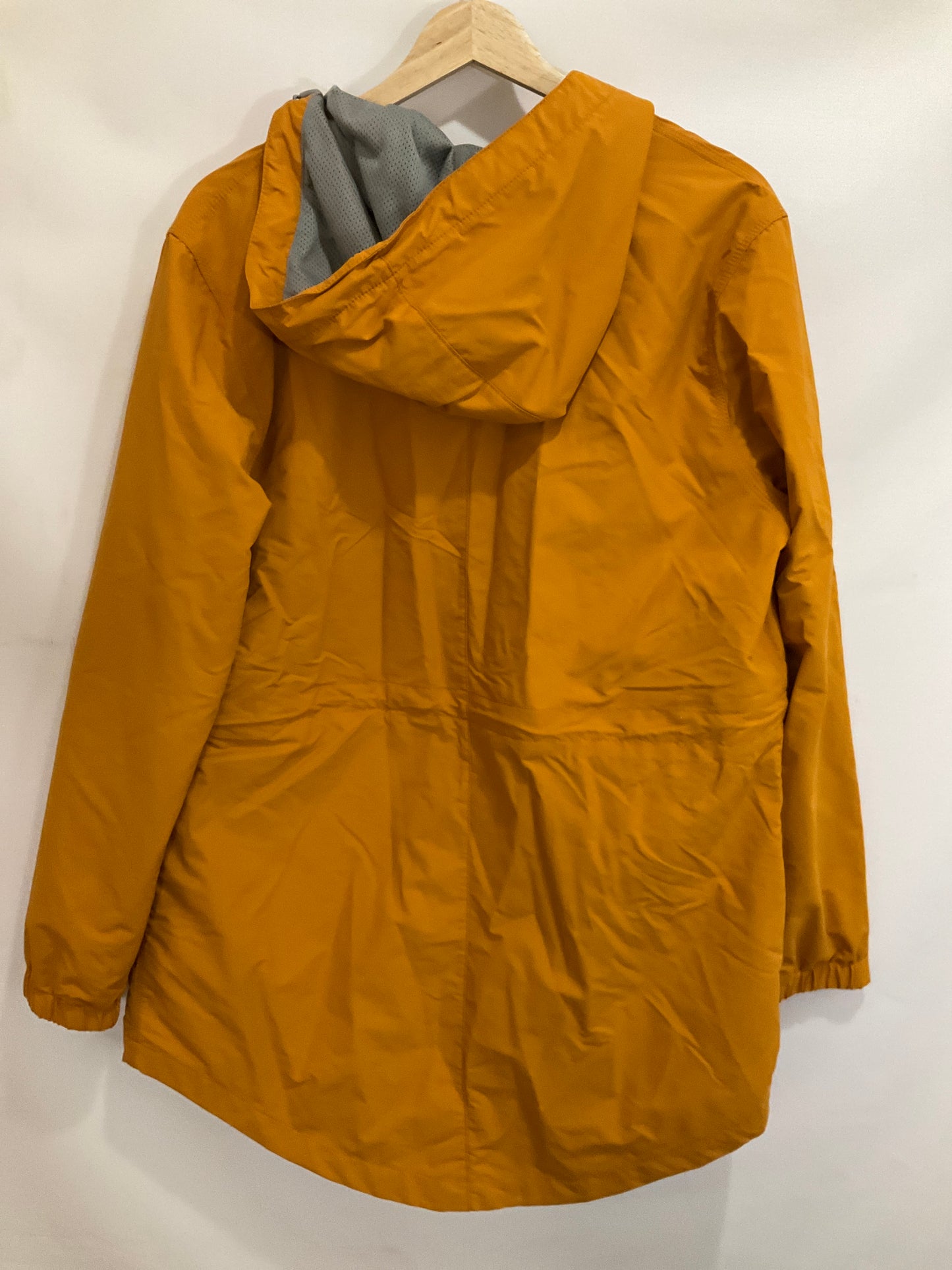 Jacket Windbreaker By Carhartt In Orange, Size: L