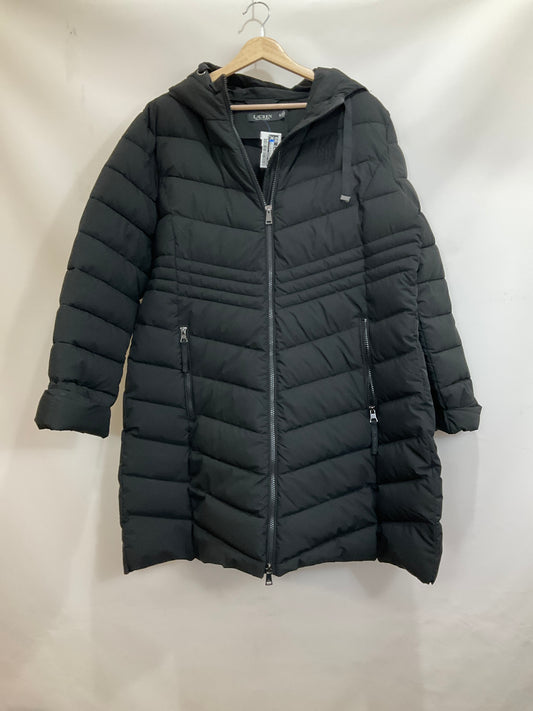 Jacket Puffer & Quilted By Ralph Lauren In Black, Size: Xl