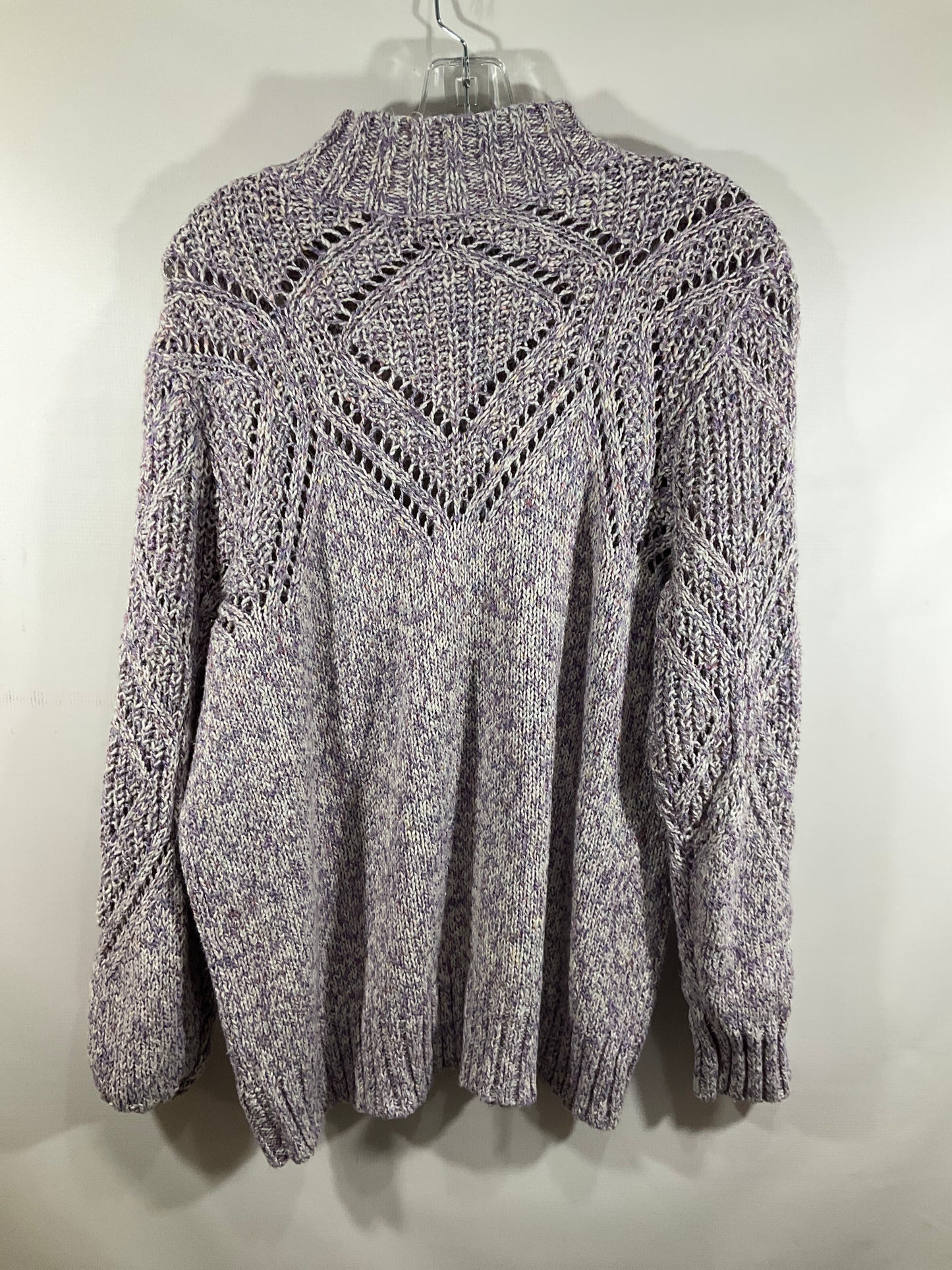 Sweater By Torrid In Purple, Size: 1x