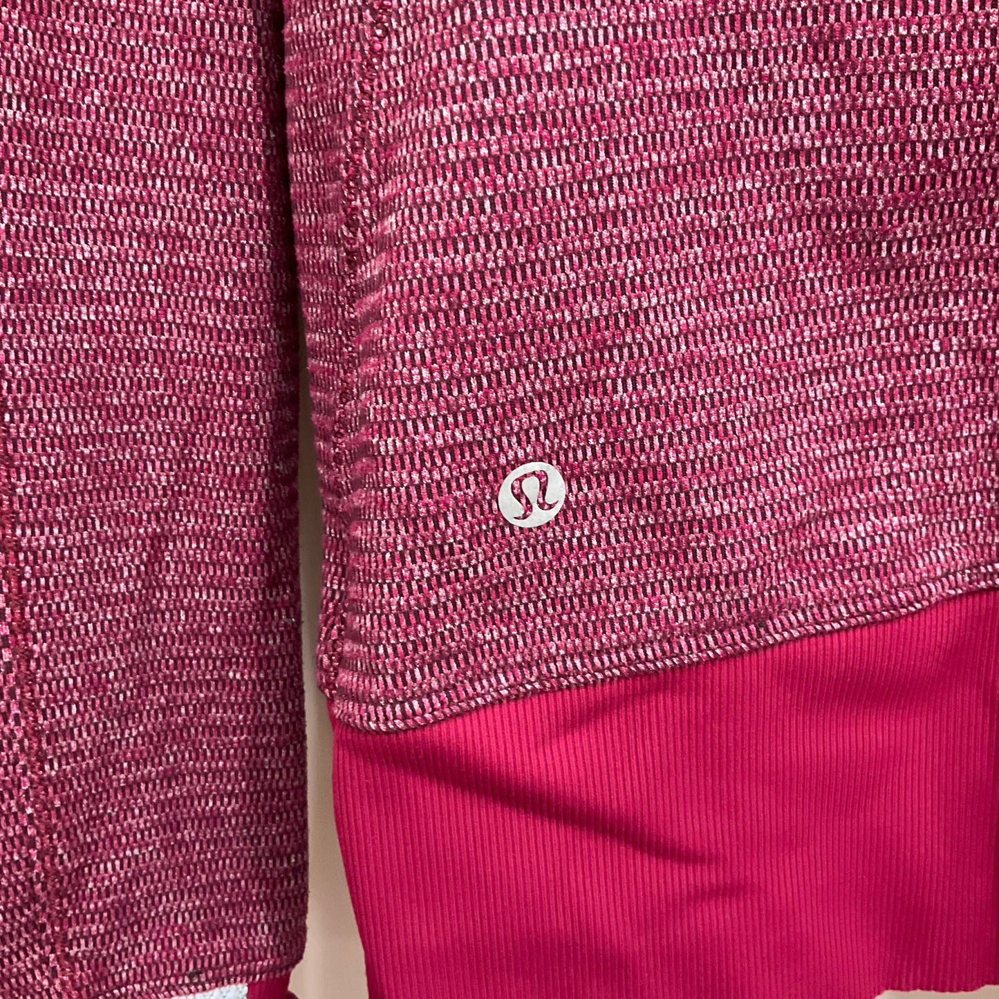 Athletic Jacket By Lululemon In Pink, Size: 6