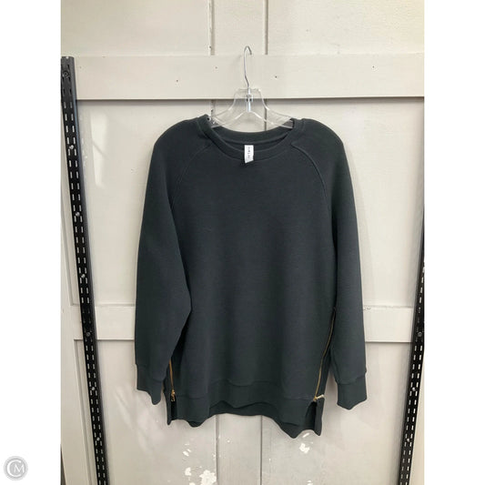 Sweater Short Sleeve By Varley In Grey, Size: Xs