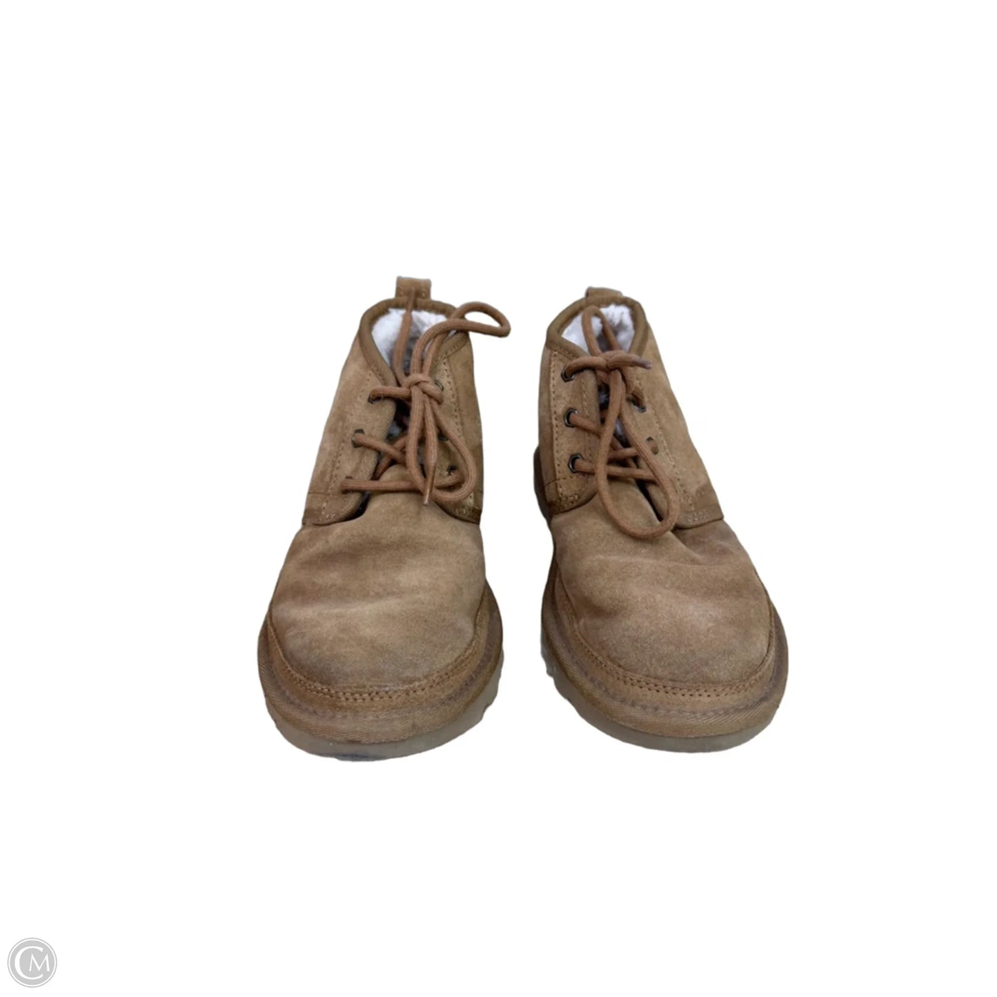 Boots Designer By Ugg In Brown, Size: 6