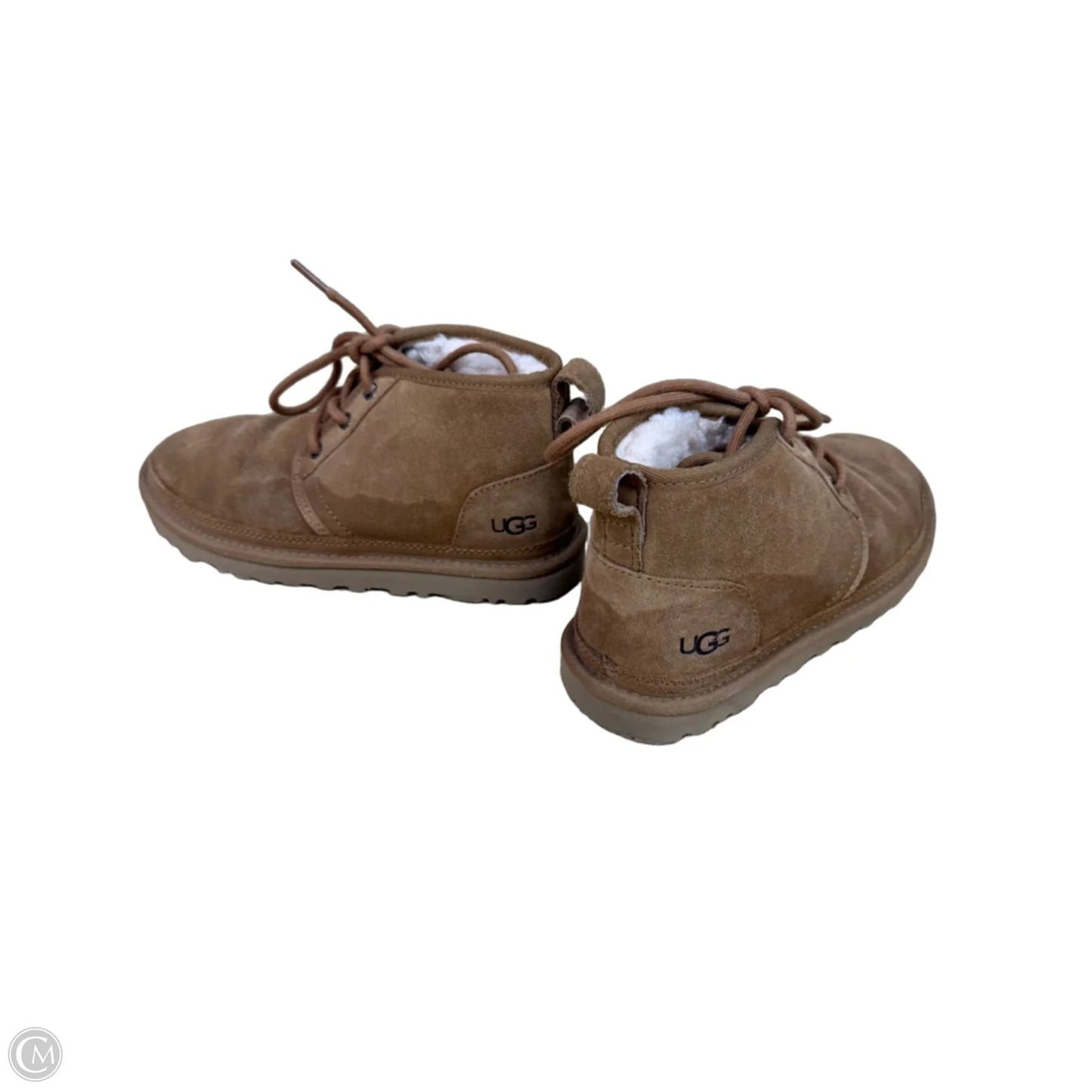 Boots Designer By Ugg In Brown, Size: 6