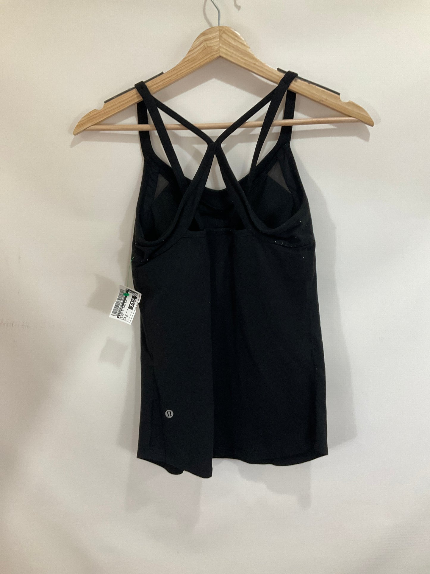 Athletic Tank Top By Lululemon In Black, Size: 6