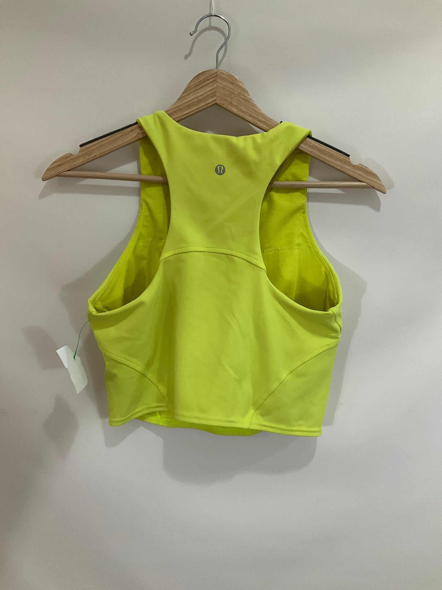 Athletic Bra By Lululemon In Yellow, Size: 8