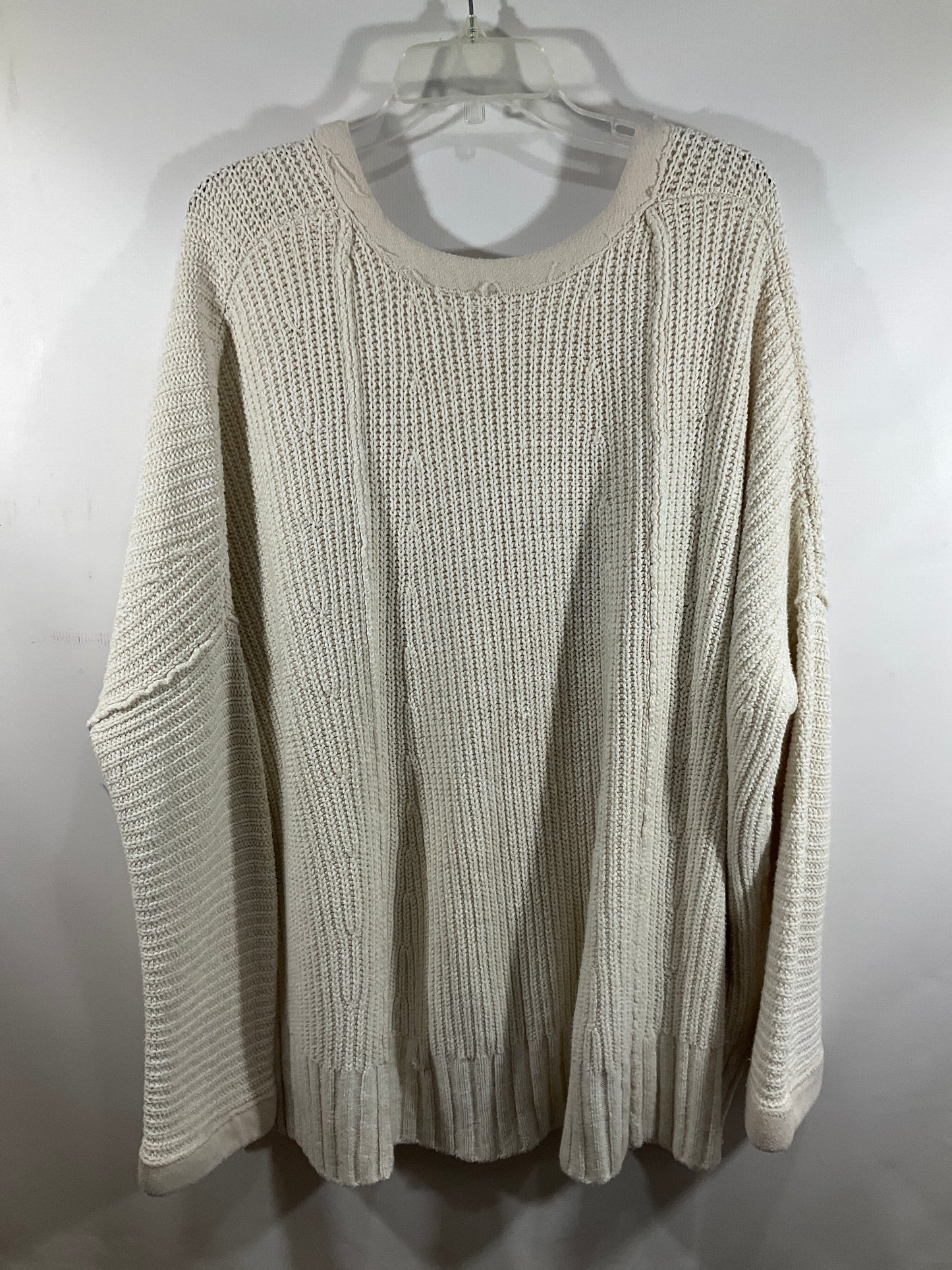 Sweater By Free People In Cream, Size: M