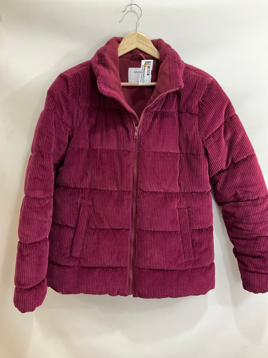 Coat Other By Old Navy In Maroon, Size: S