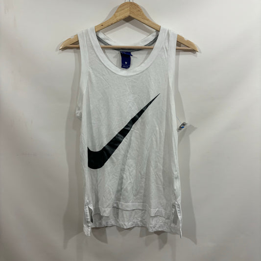 Athletic Tank Top By Nike In White, Size: S