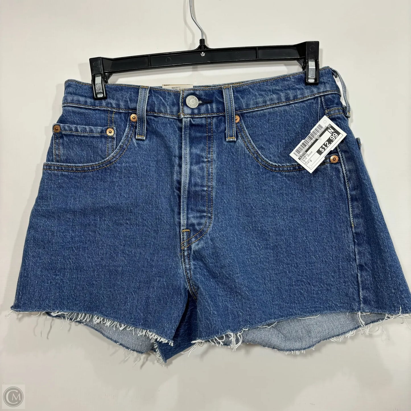 Shorts By Levis In Blue Denim, Size: 2