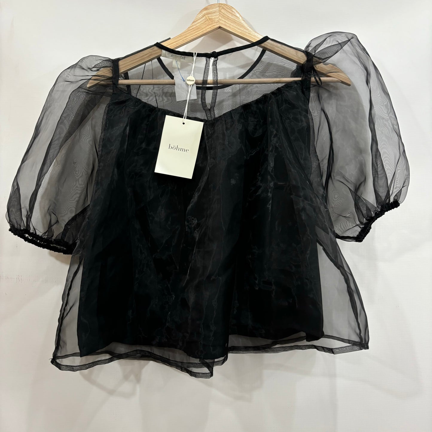 Top Long Sleeve By Cmc In Black, Size: S