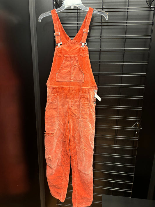 Overalls By Pilcro In Orange, Size: 6