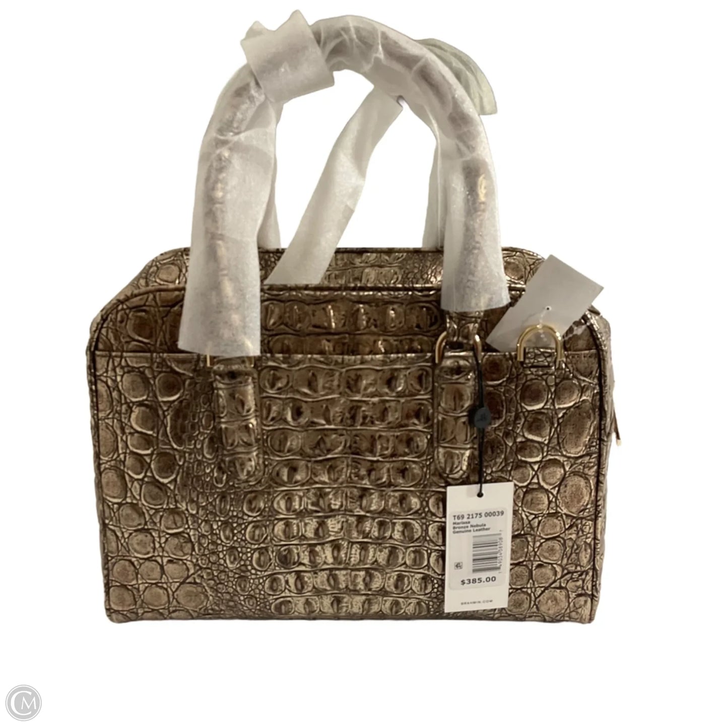 Handbag Designer By Brahmin, Size: Large