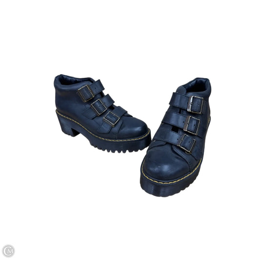 Shoes Heels Platform By Dr Martens In Black, Size: 6