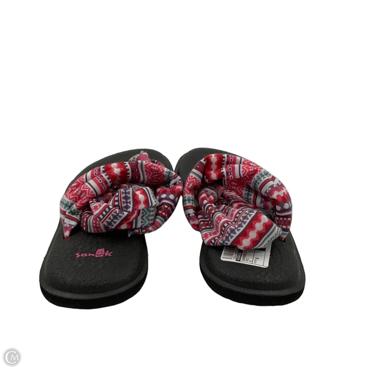 Sandals Flats By Sanuk In Red, Size: 8