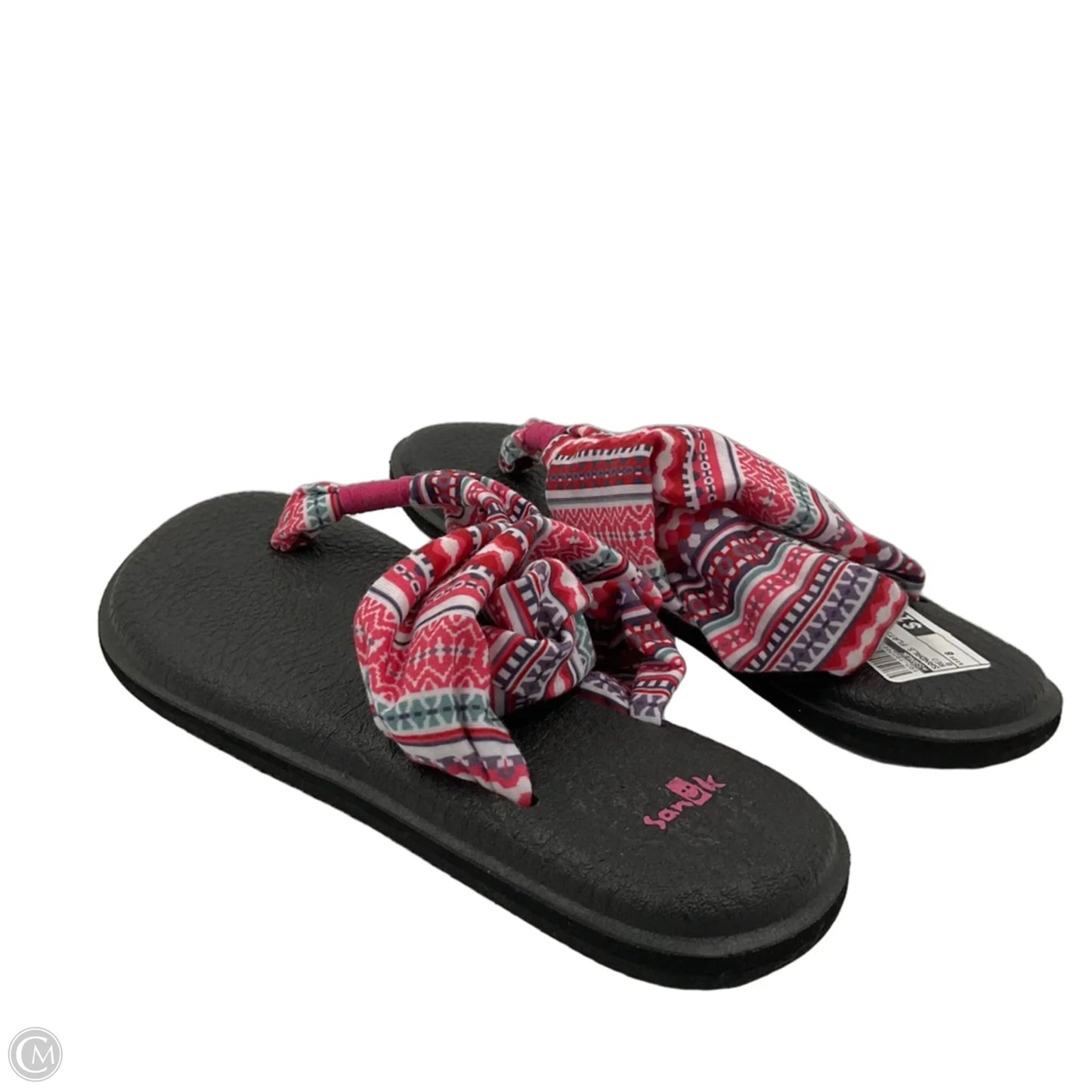 Sandals Flats By Sanuk In Red, Size: 8
