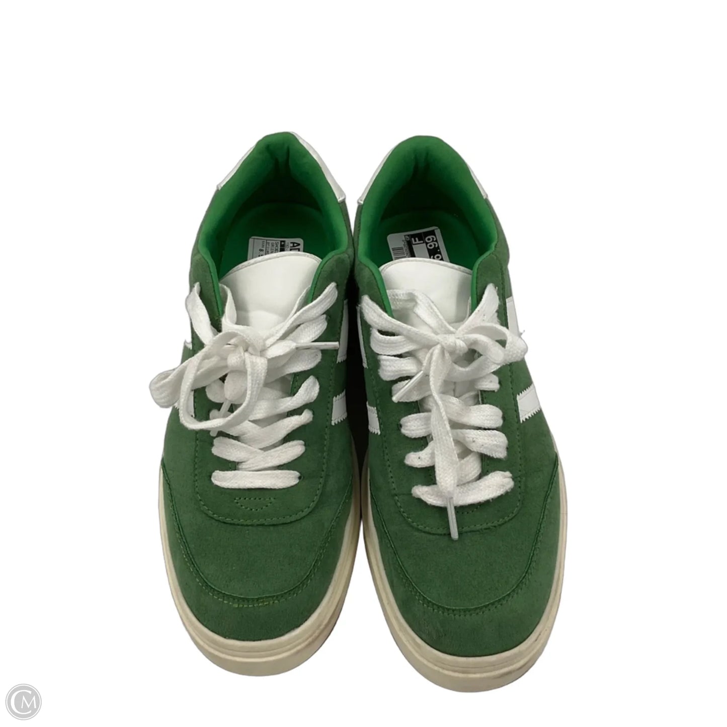 Shoes Sneakers By Clothes Mentor In Green, Size: 8.5