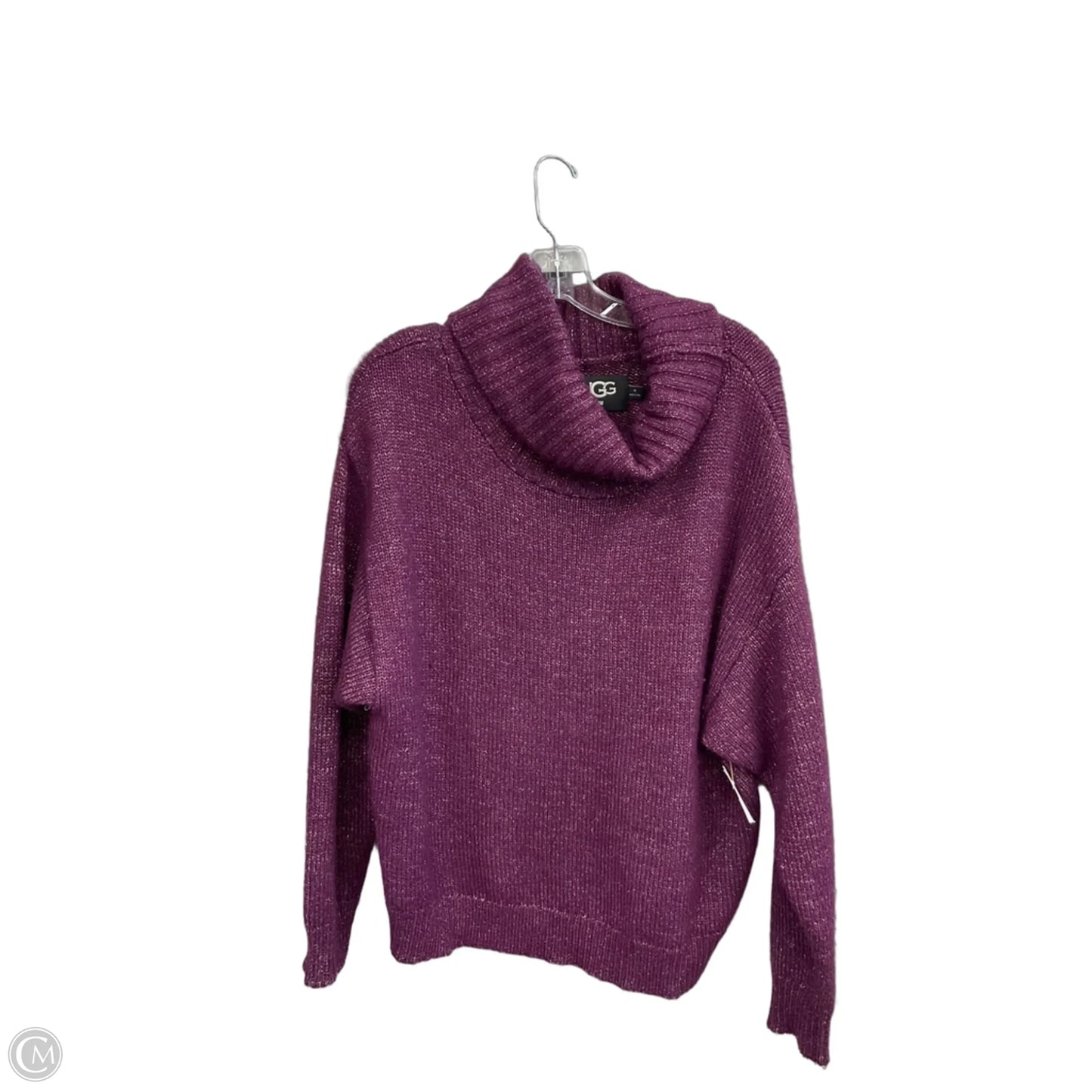 Sweater Designer By Ugg In Purple, Size: M