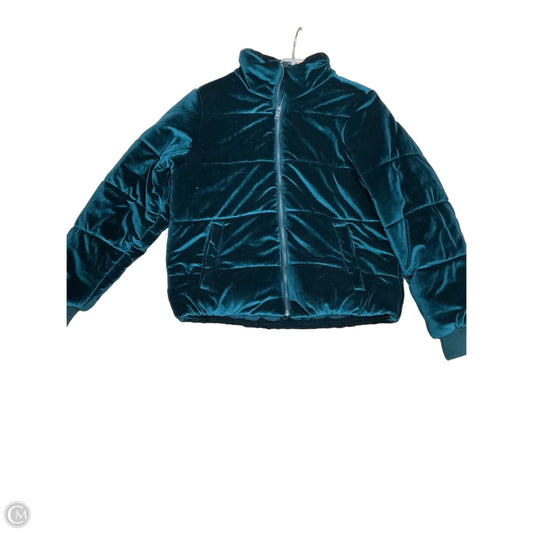 Jacket Puffer & Quilted By Gb In Green, Size: L