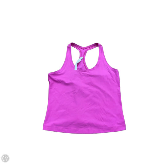 Athletic Tank Top By Lululemon In Pink, Size: 16
