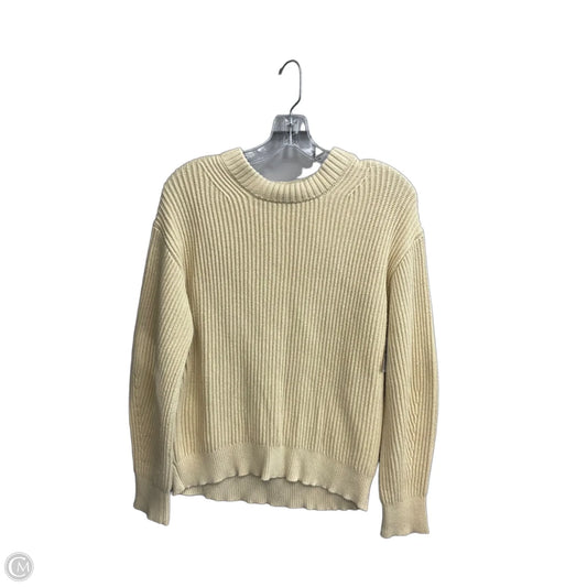 Sweater By Everlane In Yellow, Size: Xs